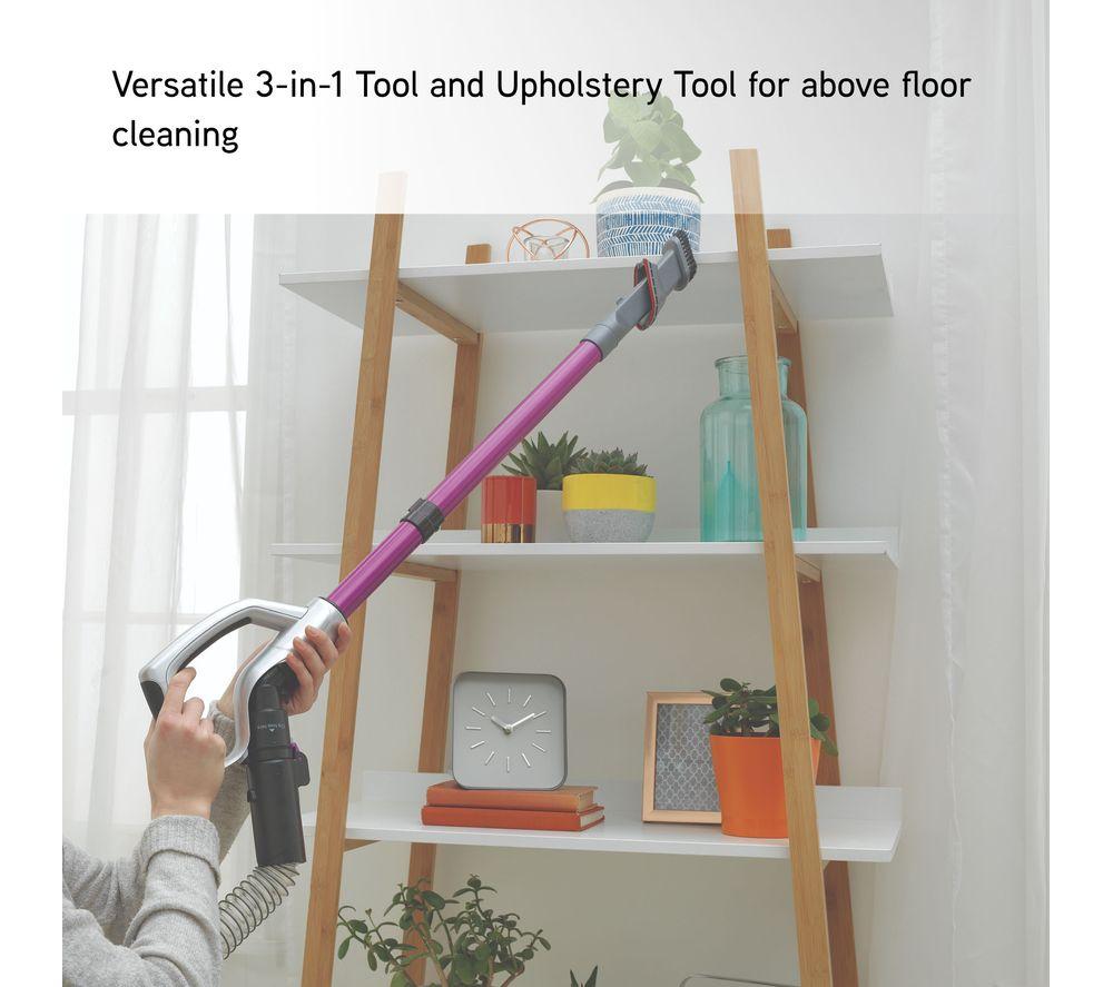 Aspiradora Vertical sin Bolsa VAX Air Lift Steerable Pet Max UCPMSHV1 - Negra y Rosa