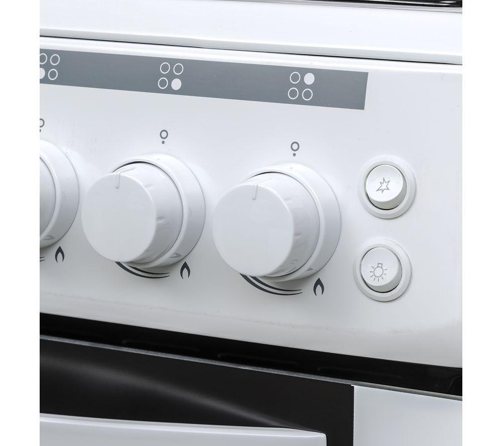 ESSENTIALS CFSGWH18 Cocina de gas 50 cm - Blanca