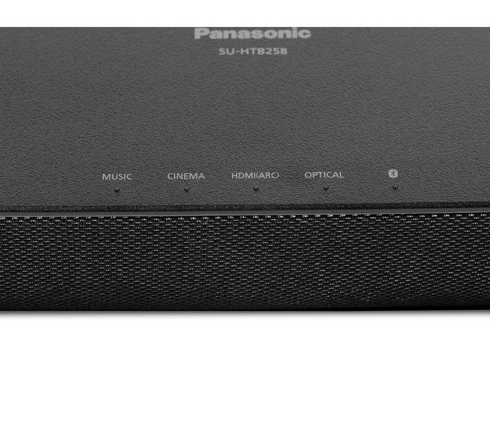 PANASONIC SC-HTB258EBK Barra de Sonido Compacta Inalámbrica 2.1