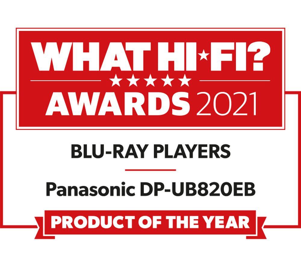 PANASONIC DP-UB820EBK Smart 4K Ultra HD Blu-ray & DVD Player