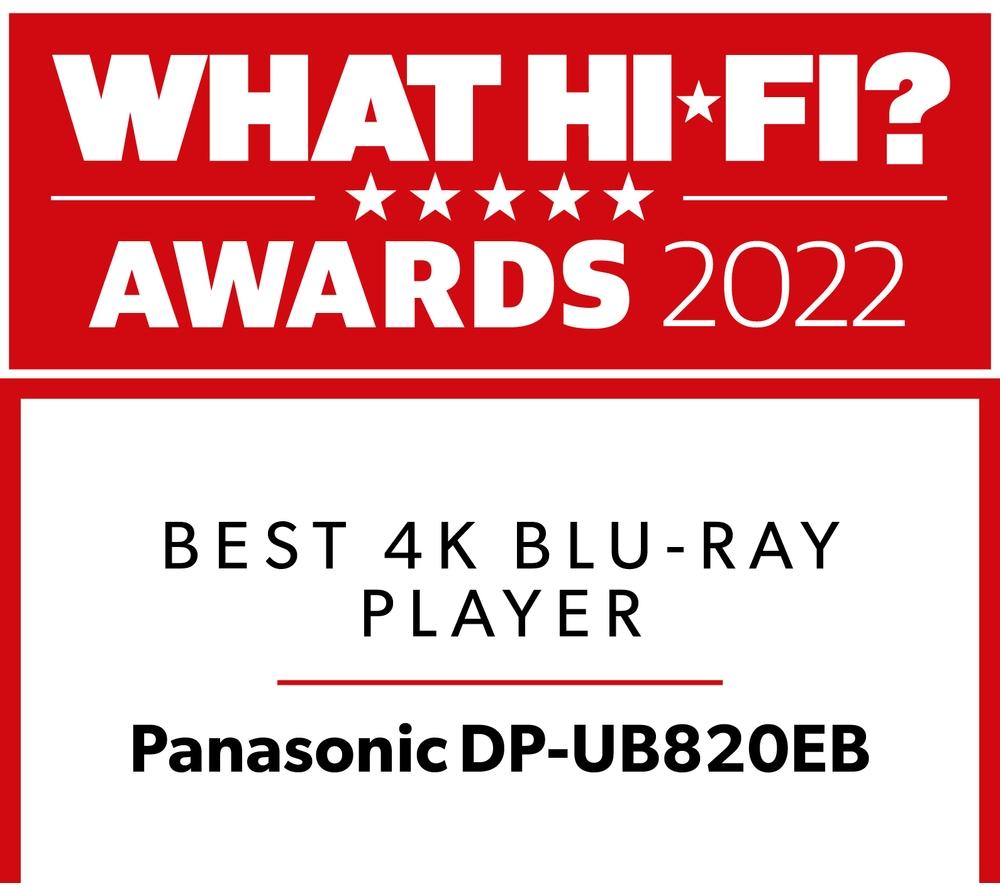PANASONIC DP-UB820EBK Smart 4K Ultra HD Blu-ray & DVD Player