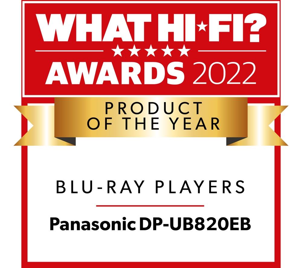 PANASONIC DP-UB820EBK Smart 4K Ultra HD Blu-ray & DVD Player