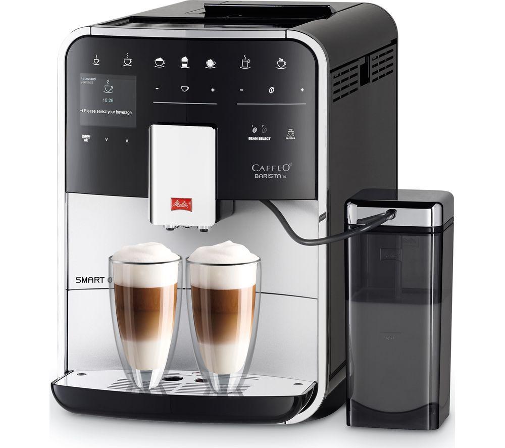 Cafetera superautomática MELITTA Caffeo Barista TS F85/0-101 Smart, color plata