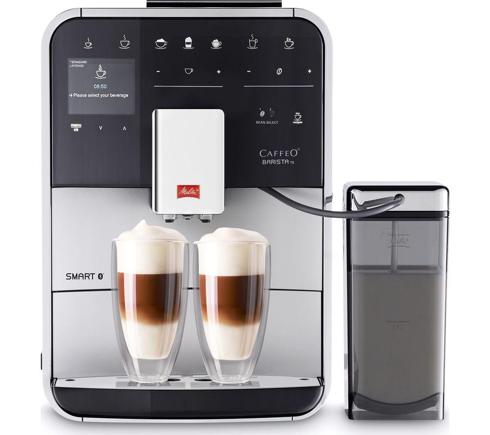 Cafetera superautomática MELITTA Caffeo Barista TS F85/0-101 Smart, color plata