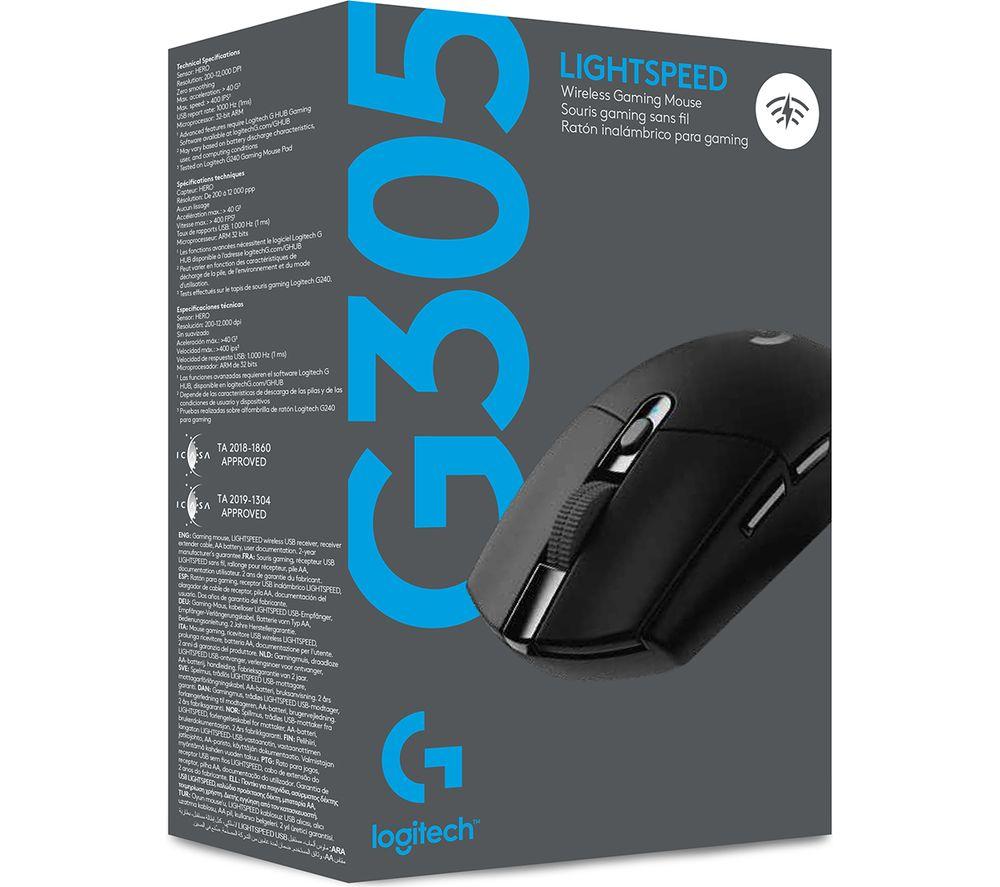 Ratón inalámbrico para juegos óptico LOGITECH G305 Lightspeed