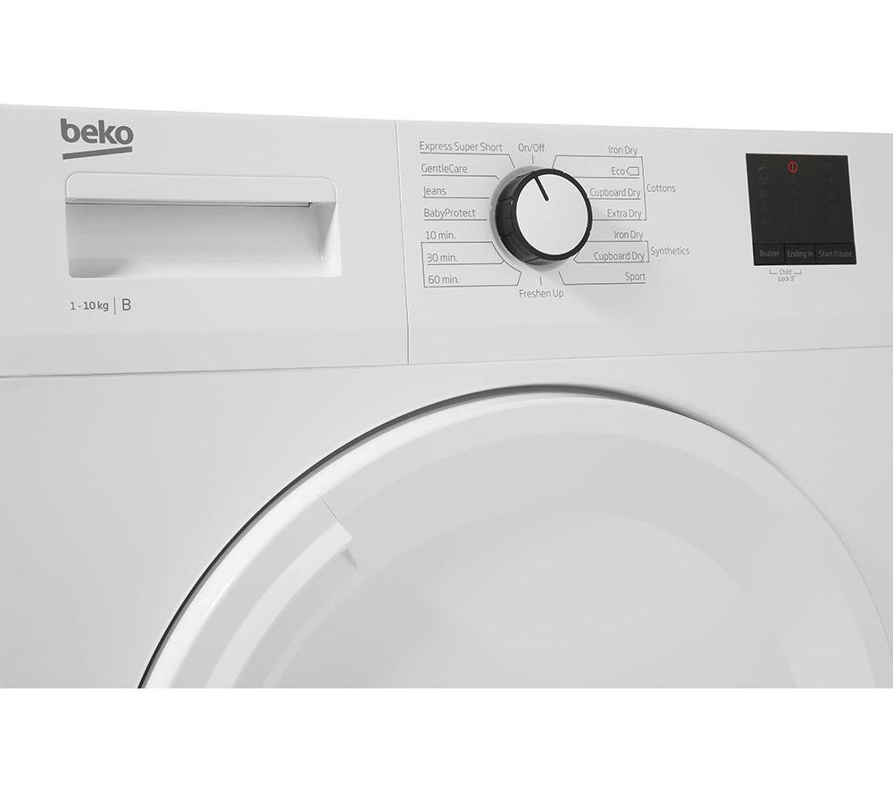 Secadora de condensación BEKO DTBC10001W de 10 kg - Blanca