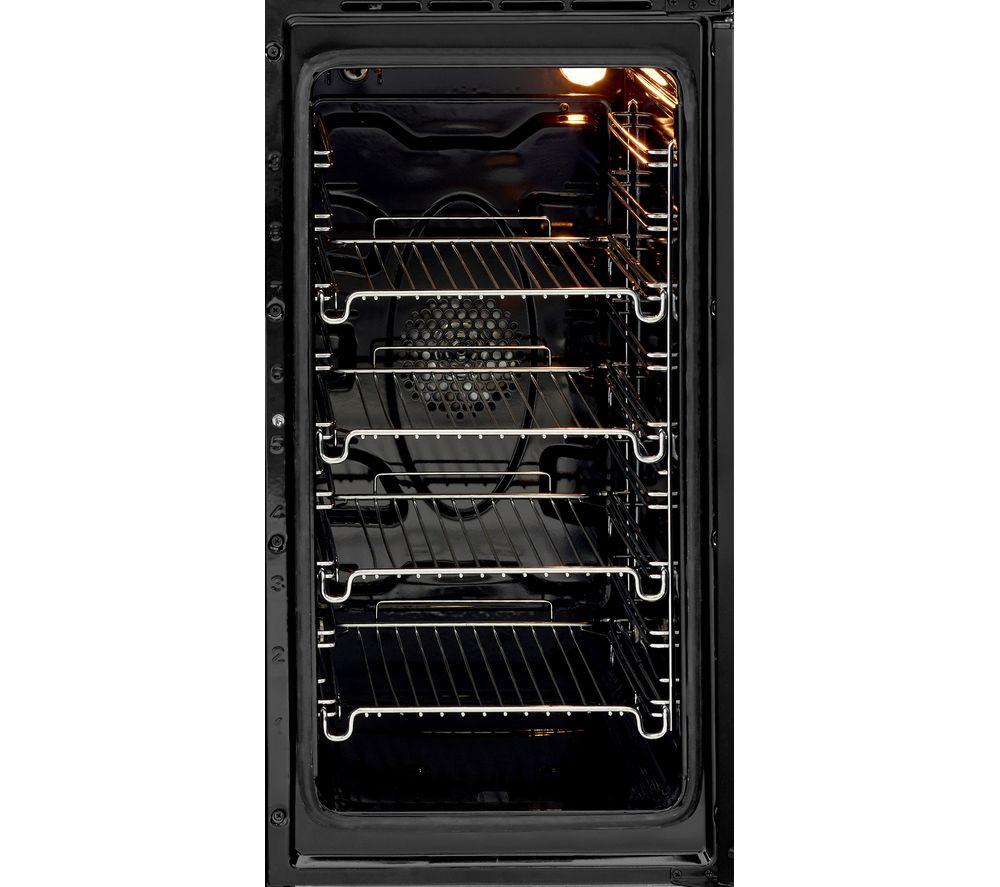 Cocina independiente LEISURE PR100F530K de 100 cm de doble combustible - Negro
