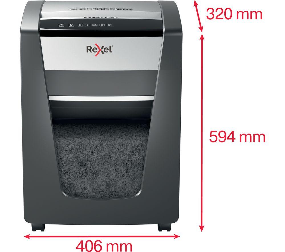 REXEL Momentum M515 Micro Cut Paper Shredder