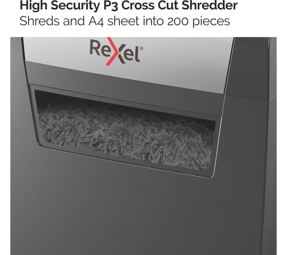 REXEL Momentum X308 2104570 Cross Cut Paper Shredder