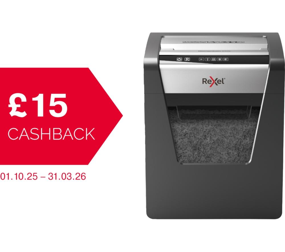 REXEL Momentum X415 Cross Cut Paper Shredder