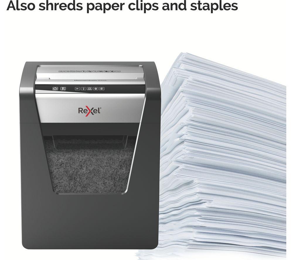 REXEL Momentum X415 Cross Cut Paper Shredder