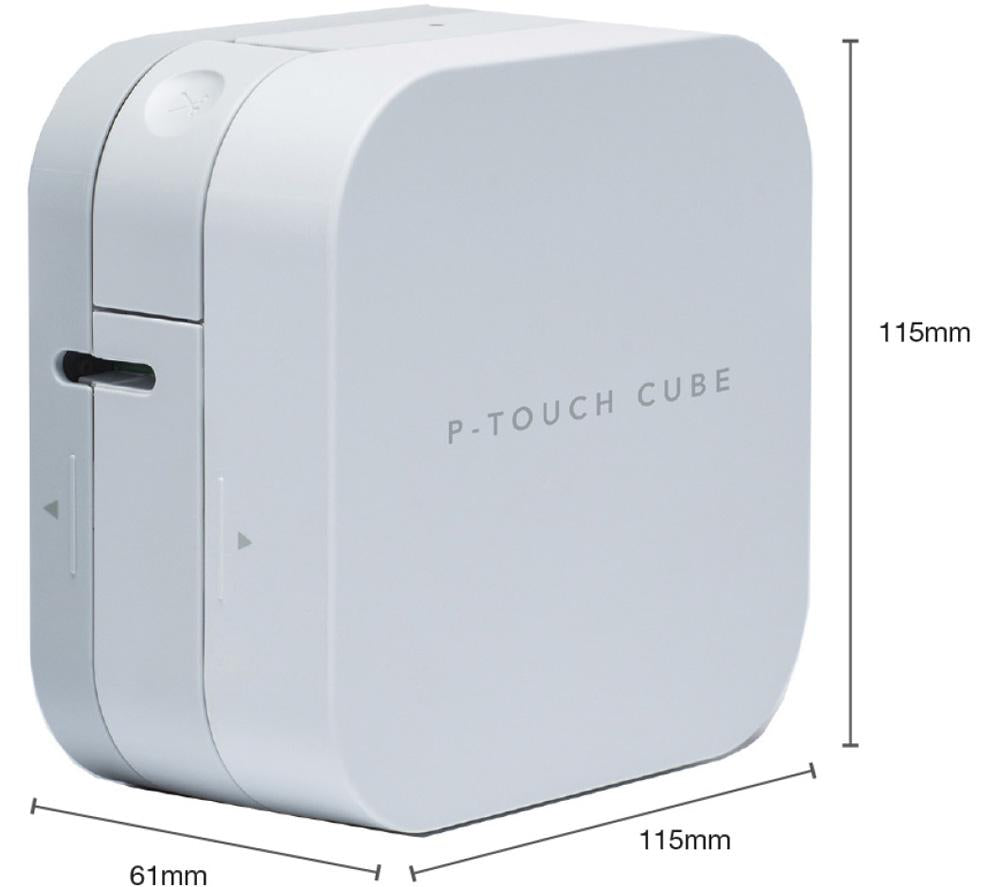 BROTHER PT Cube PTP300BT Bluetooth Label Printer