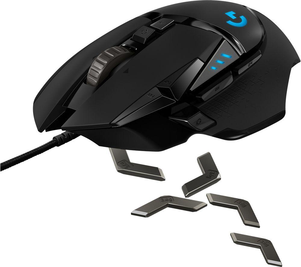 Ratón óptico para juegos Logitech G502 Hero