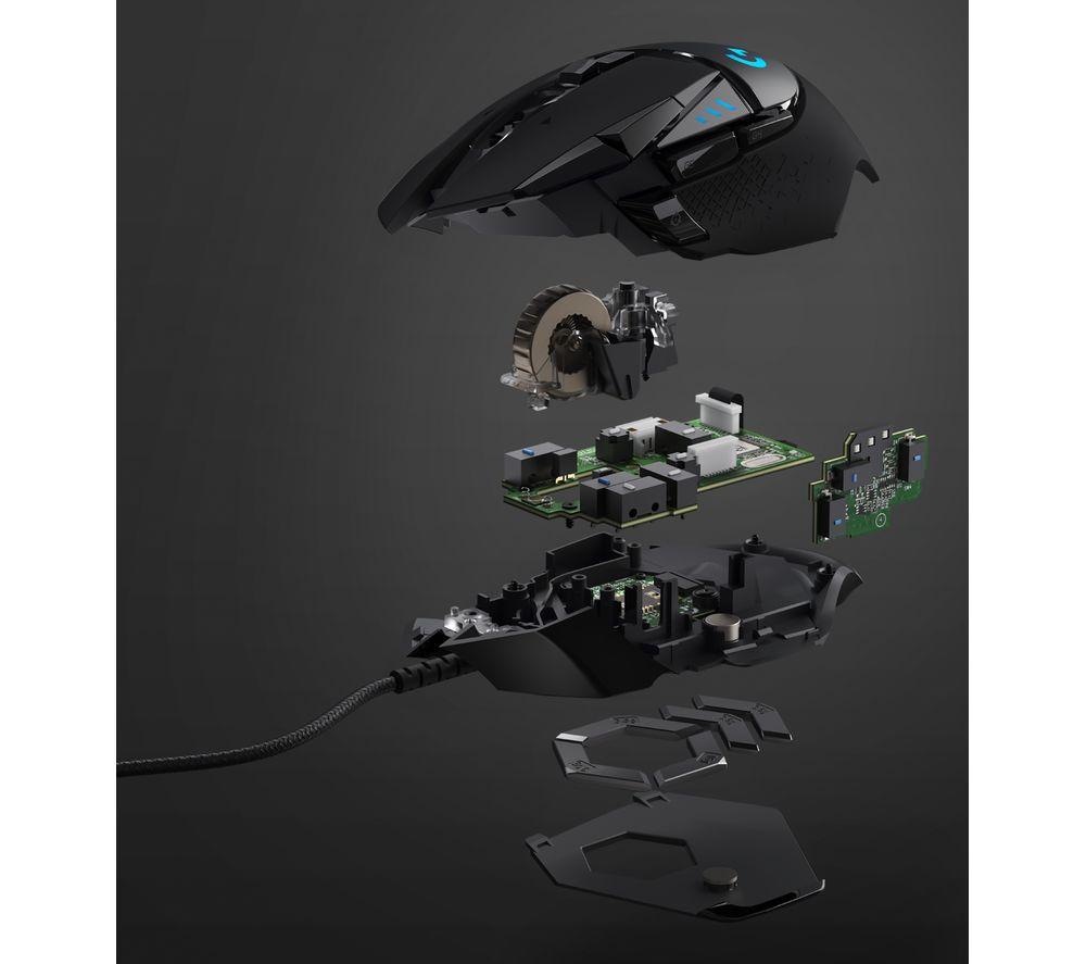 Ratón óptico para juegos Logitech G502 Hero