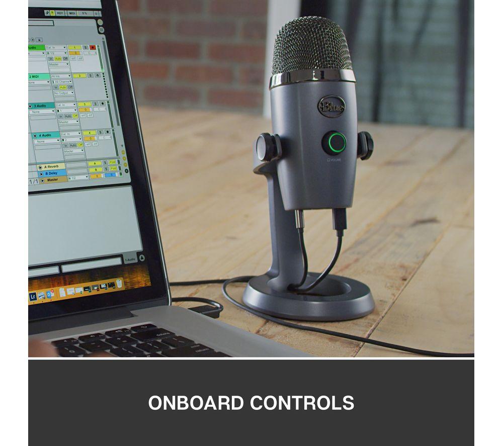 YETI Nano USB Streaming Microphone - Grey