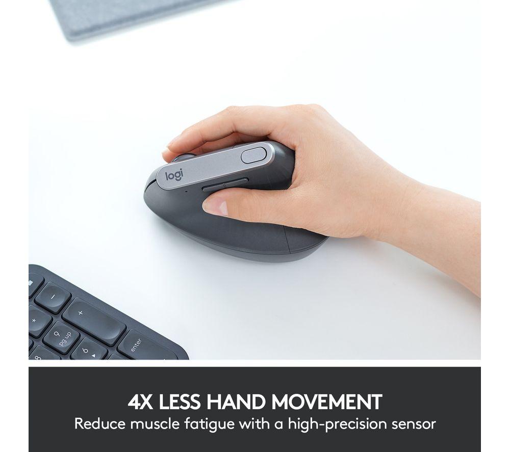 Ratón óptico ergonómico vertical Logitech MX