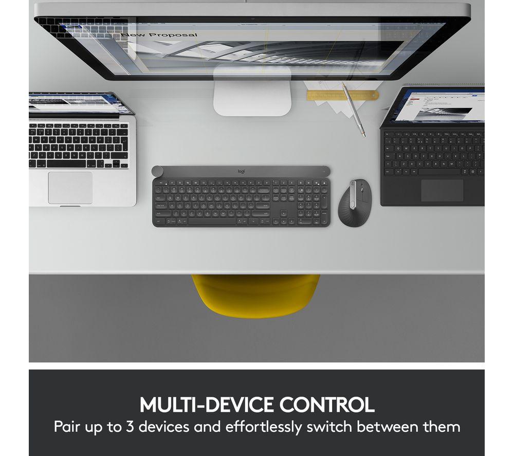 Ratón óptico ergonómico vertical Logitech MX