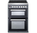 KENWOOD CK235C 60 cm Electric Ceramic Cooker - Slate Grey & Chrome