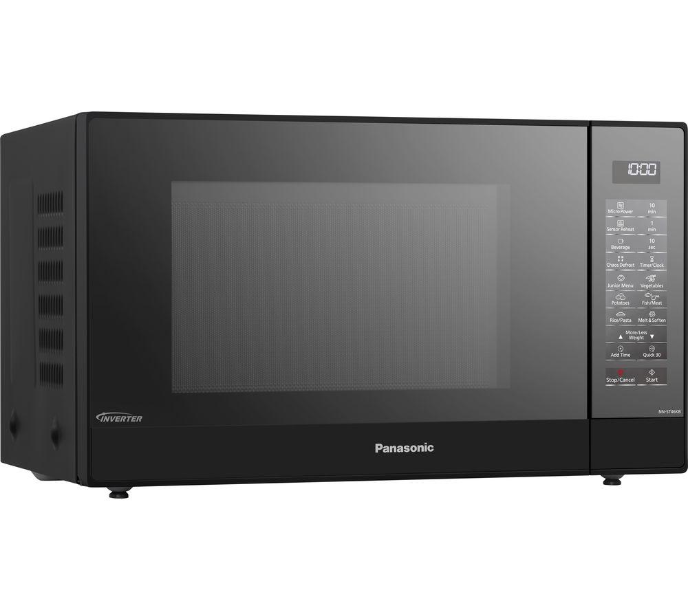 PANASONIC NN-ST46KBBPQ Solo Microwave - Black