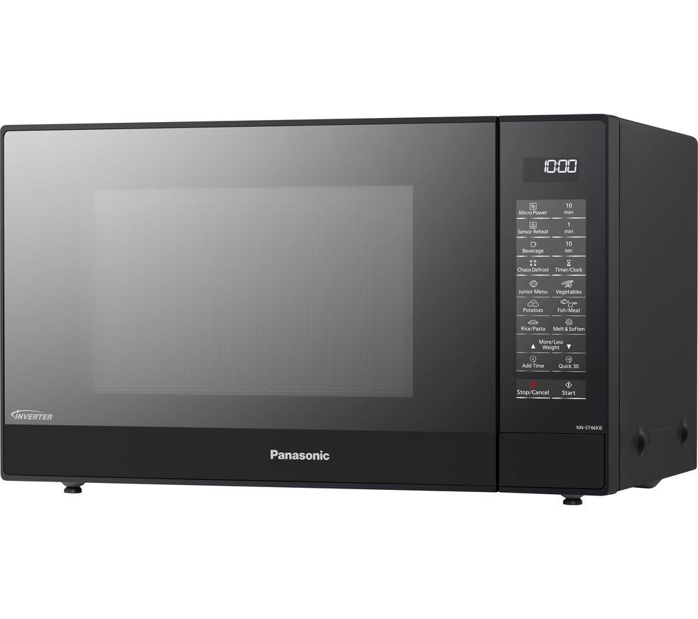 PANASONIC NN-ST46KBBPQ Solo Microwave - Black
