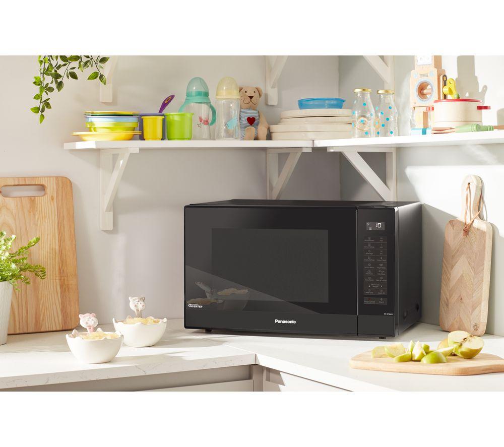 PANASONIC NN-ST46KBBPQ Solo Microwave - Black