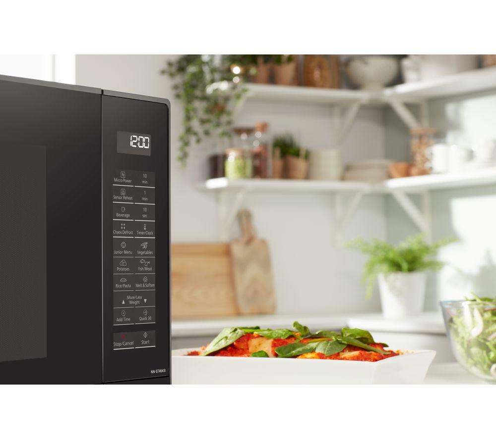 PANASONIC NN-ST46KBBPQ Solo Microwave - Black