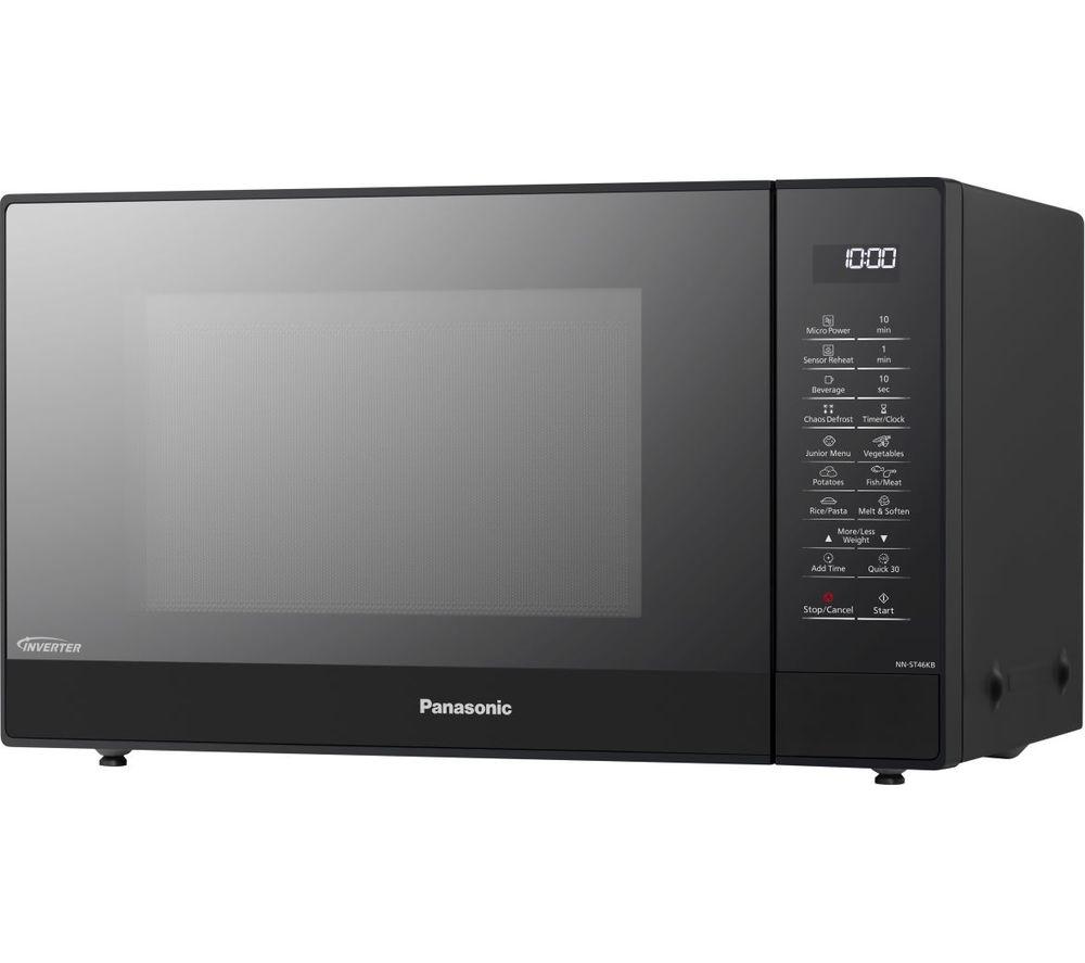 PANASONIC NN-ST46KBBPQ Solo Microwave - Black