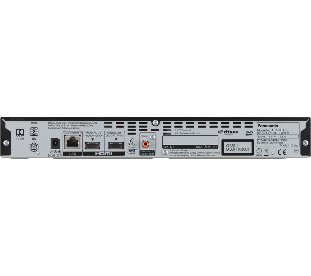 PANASONIC DP-UB159EB 4K Ultra HD Blu-ray & DVD Player