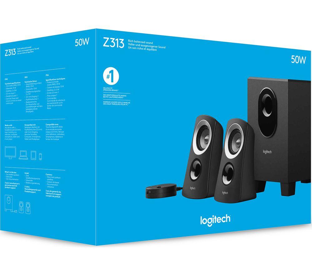 LOGITECH Z313 2.1 PC Speakers