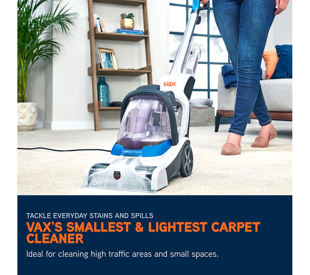 VAX Compact Power CWCPV011 Limpiador de alfombras vertical - Blanco