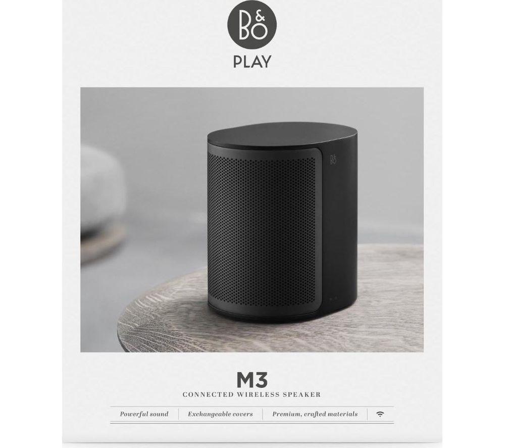 BANG & OLUFSEN Beoplay M3 Kabelloser Multiroom-Lautsprecher – Schwarz