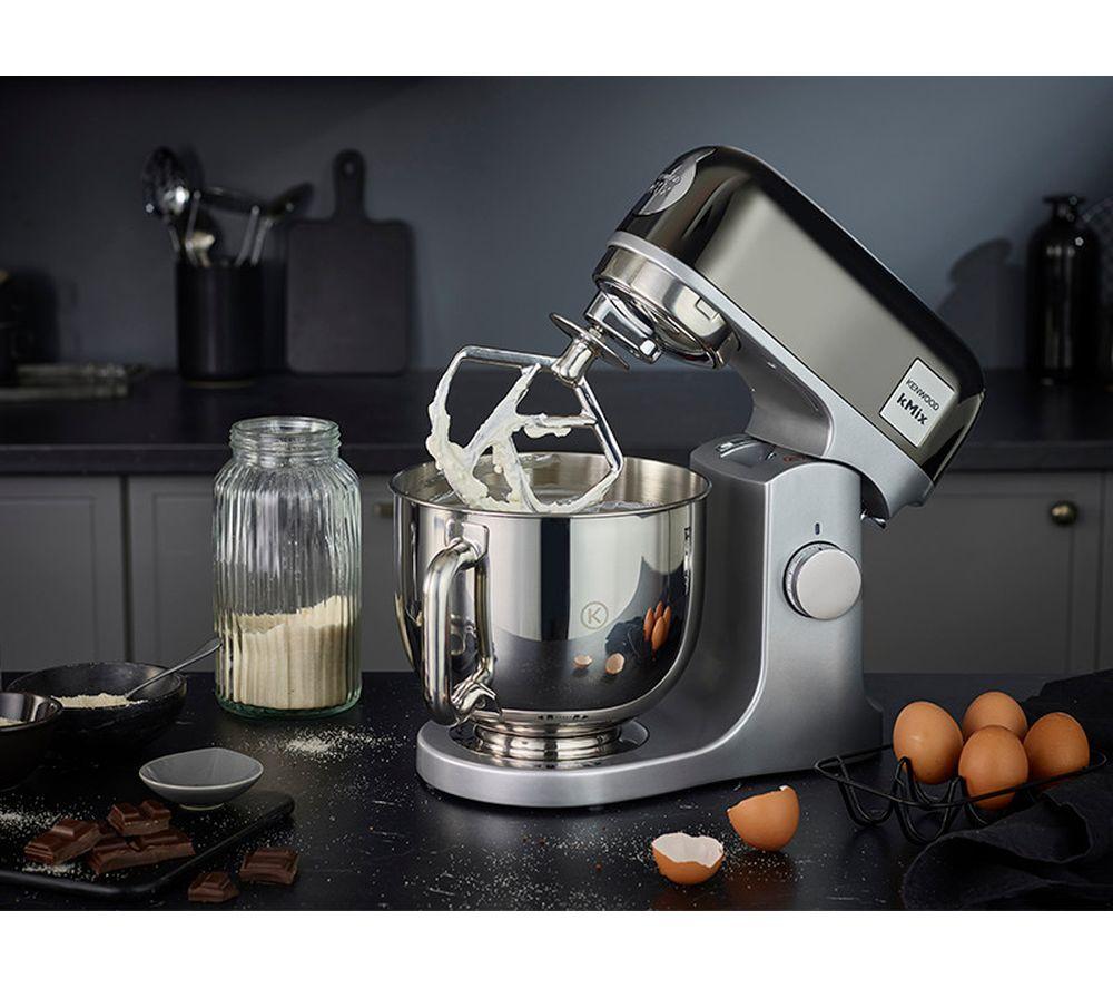 KENWOOD kMix KMX760BC Kitchen Machine - Black & Chrome
