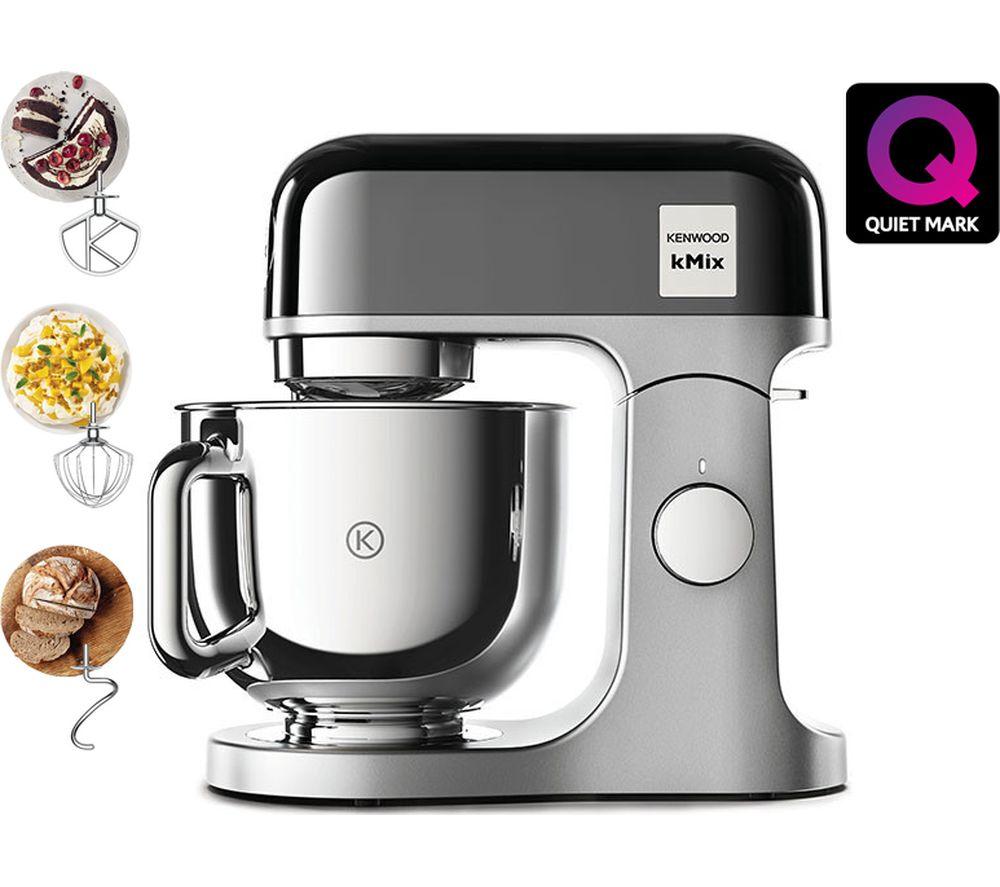 KENWOOD kMix KMX760BC Kitchen Machine - Black & Chrome