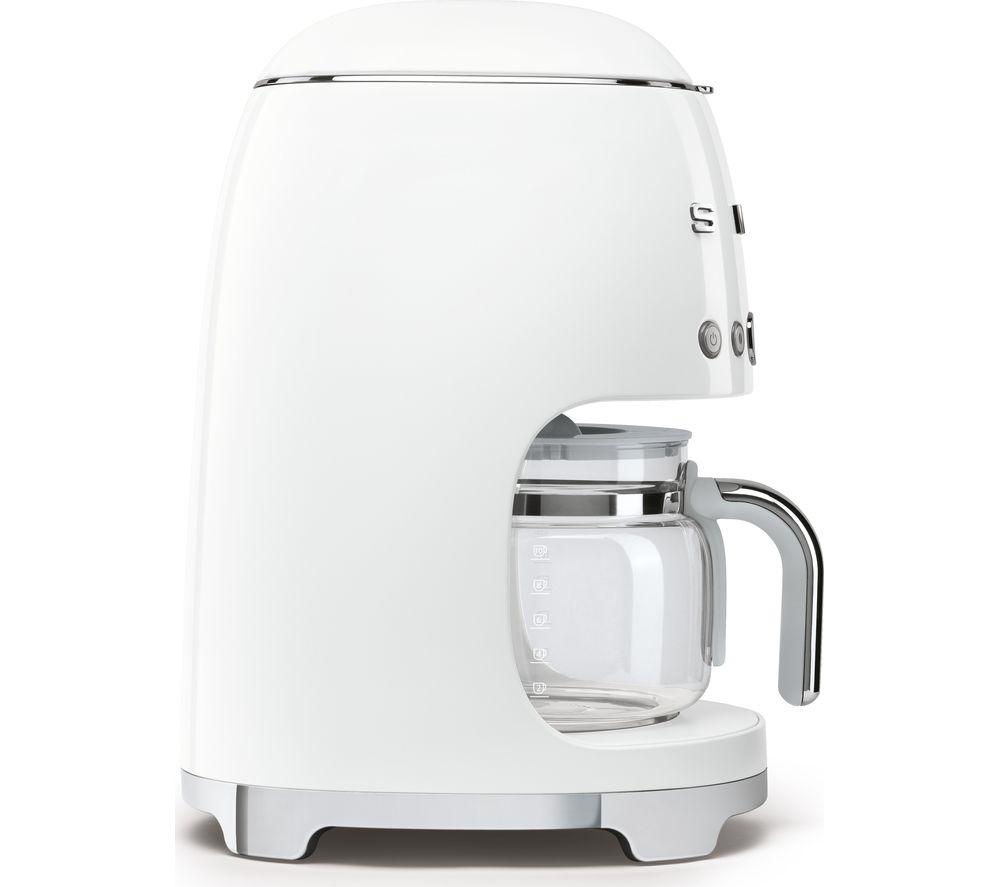 SMEG 50's Retro DCF02WHUK Filter Coffee Machine - White