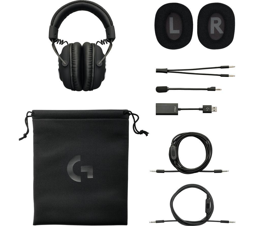 LOGITECH G PRO X 7.1 Gaming Headset - Black