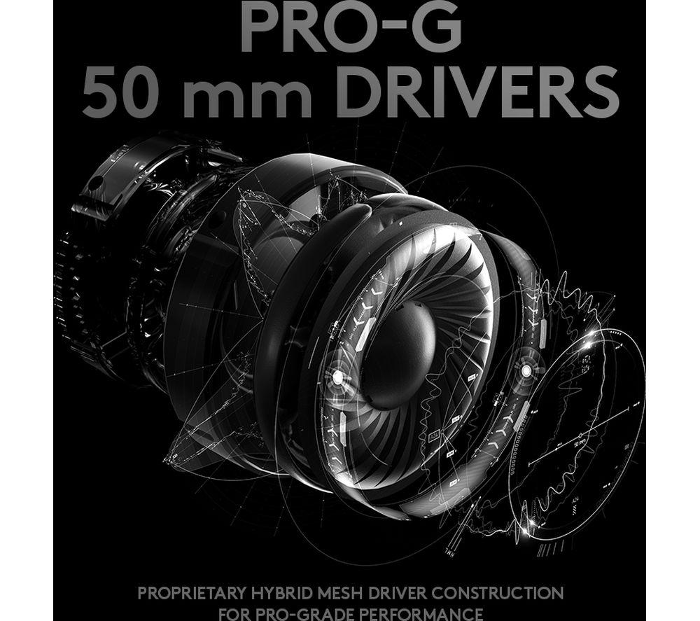 LOGITECH G PRO X 7.1 Gaming-Headset – Schwarz