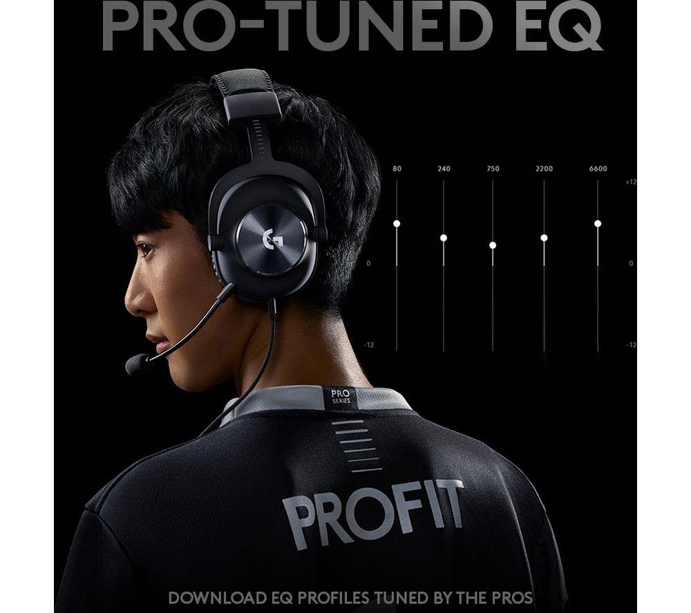 LOGITECH G PRO X 7.1 Gaming-Headset – Schwarz