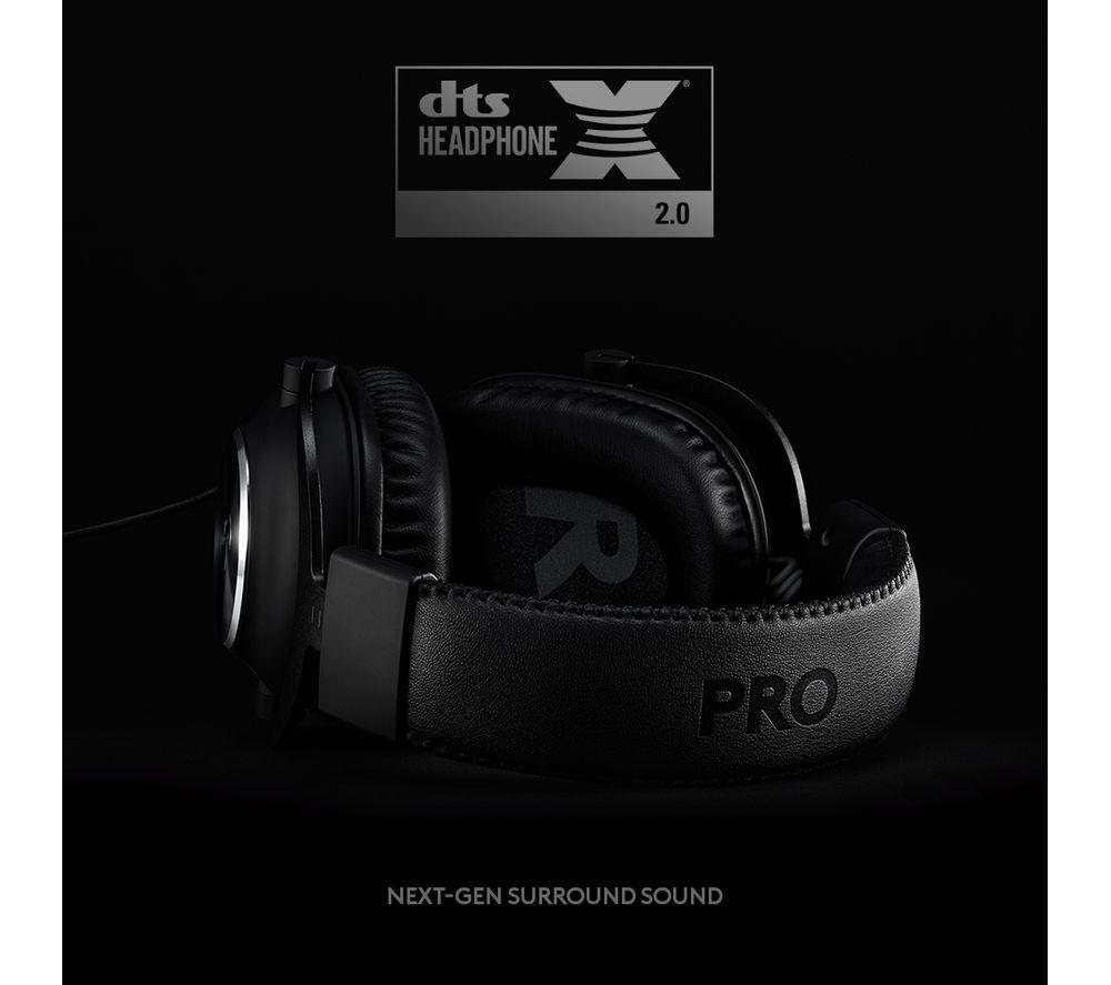 LOGITECH G PRO X 7.1 Gaming Headset - Black