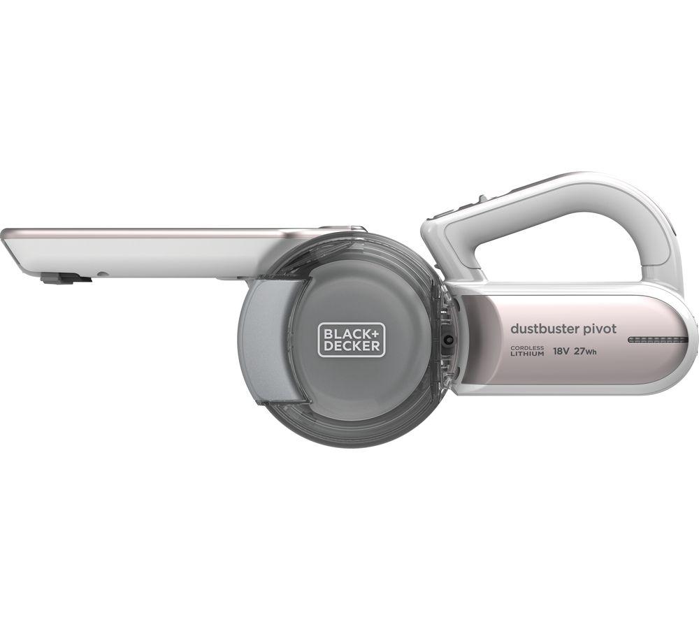 Aspiradora de mano BLACK + DECKER Dustbuster Pivot PV1820LRGP-GB - Oro rosa