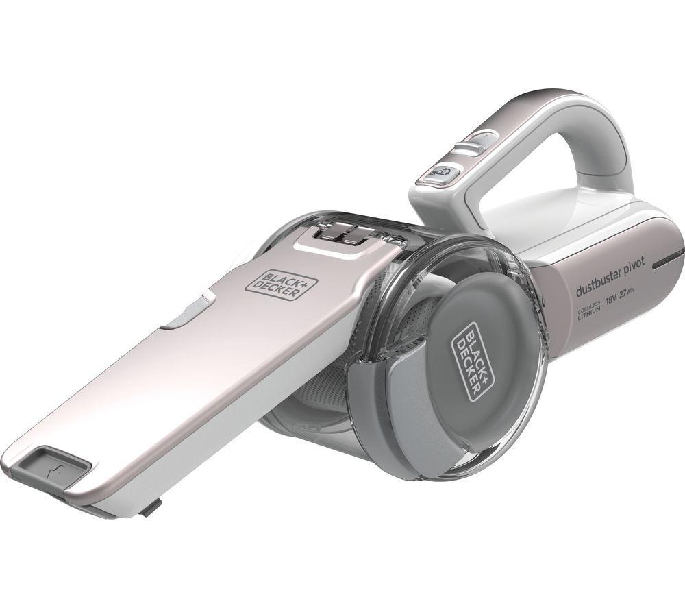 Aspiradora de mano BLACK + DECKER Dustbuster Pivot PV1820LRGP-GB - Oro rosa
