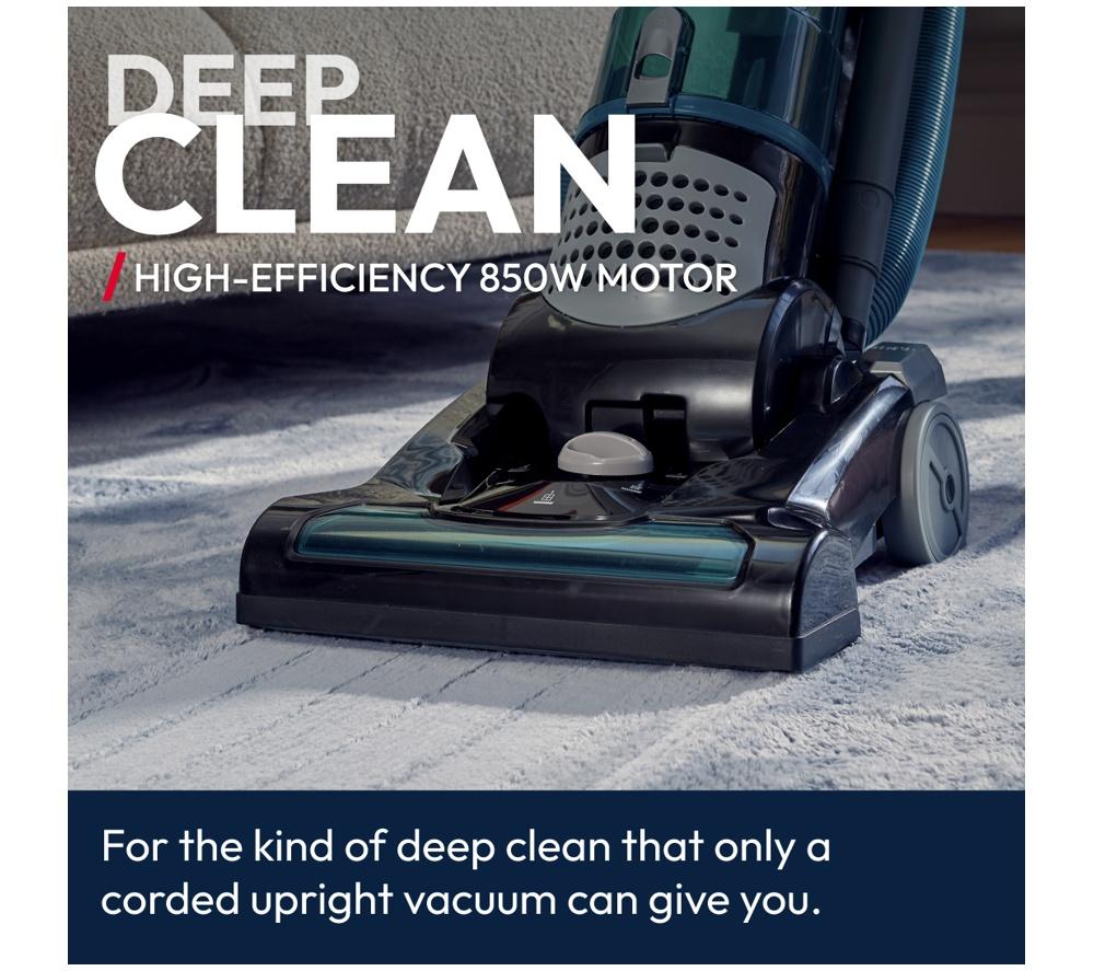 HOOVER Breeze Evo Pets TH31BO02 Upright Bagless Vacuum Cleaner - Black & Turquoise