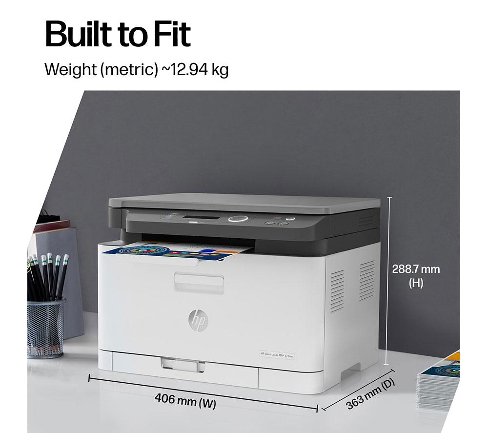 HP MFP 178nw All-in-One Wireless Colour Printer | Scan & Copy | WiFi Printer