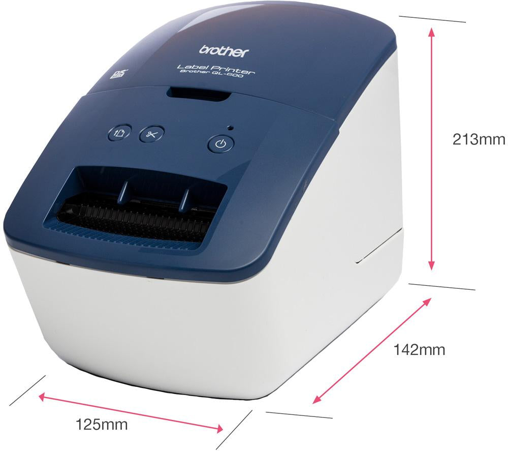 BROTHER QL-600B Label Printer