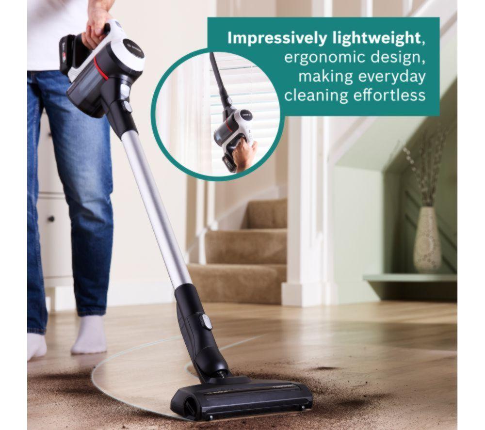 BOSCH Unlimited 6 BCS612GB Dual Battery Cordless Vacuum Cleaner - White