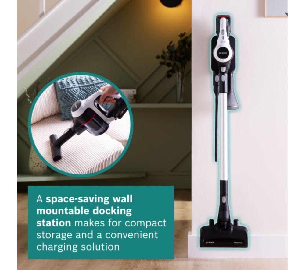 BOSCH Unlimited 6 BCS612GB Dual Battery Cordless Vacuum Cleaner - White