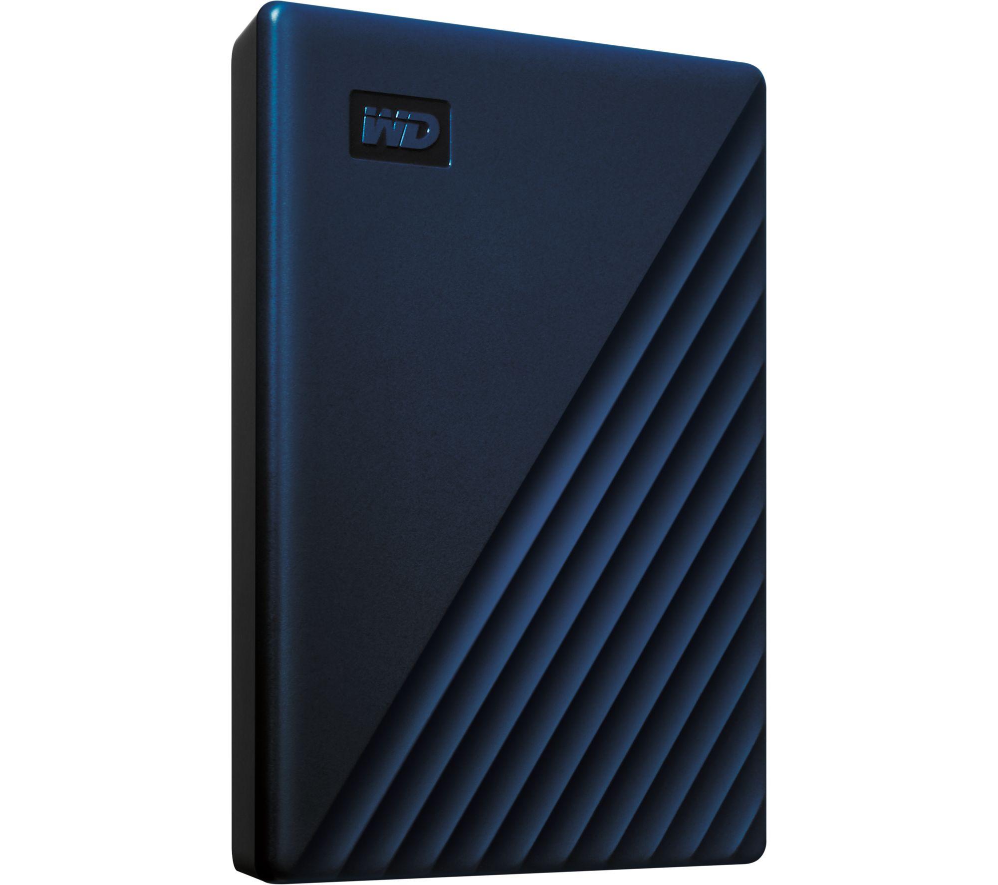 WD My Passport for Mac Portable Hard Drive - 2 TB, Midnight Blue