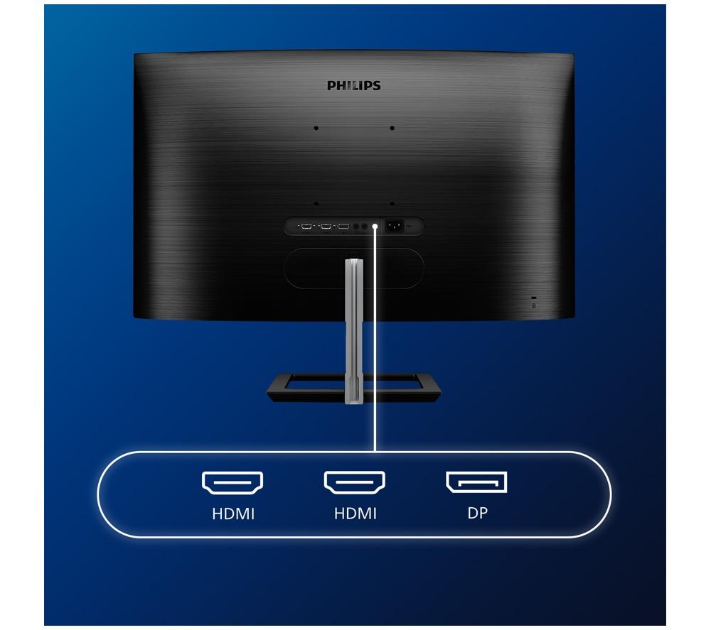 PHILIPS 328E1CA Monitor curvo LED 4K Ultra HD de 31,5" - Negro