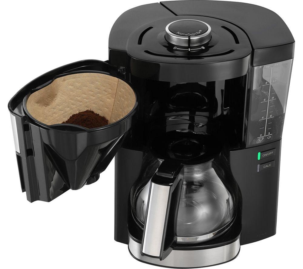 MELITTA Look V Perfection Filter Coffee Machine - Black & Stainless Steel
