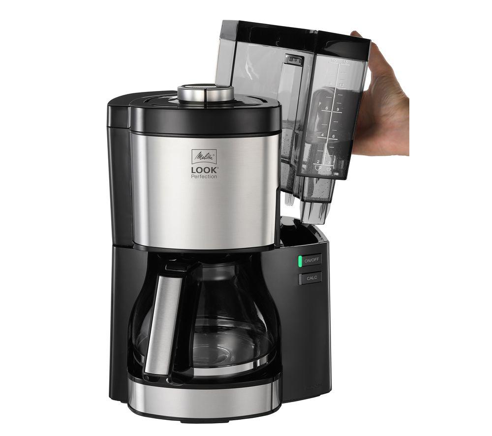 MELITTA Look V Perfection Filter Coffee Machine - Black & Stainless Steel