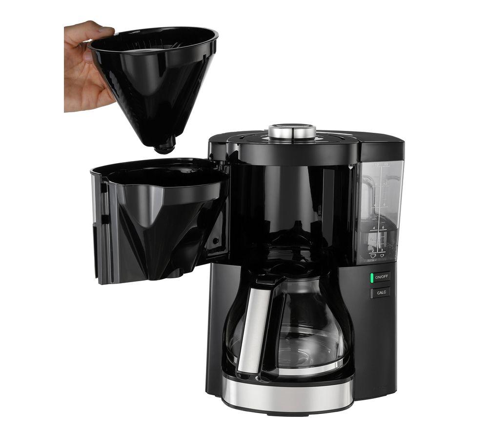 MELITTA Look V Perfection Filter Coffee Machine - Black & Stainless Steel